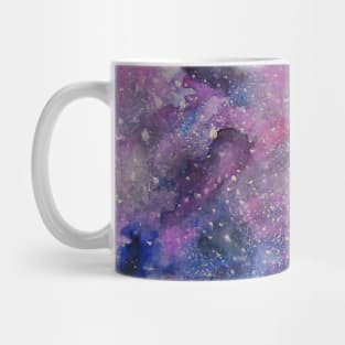 Watercolor Galaxy | Watercolor Space | Purple + Pink Galaxy Mug